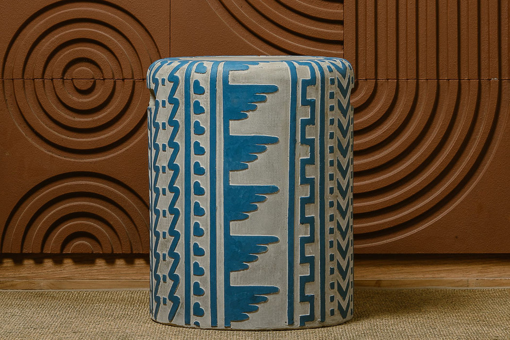BAMBARA MOTIF SIDE TABLE