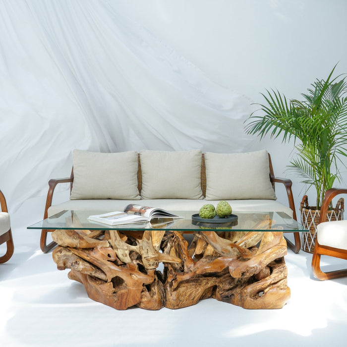 JAVA TEAK ROOT COFFEE TABLE