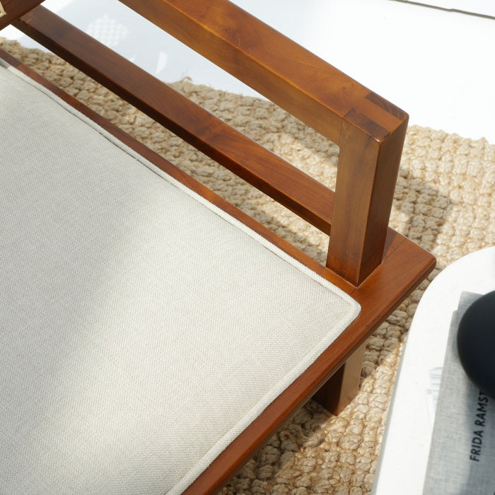 DARIYA RATTAN LOUNGE CHAIR