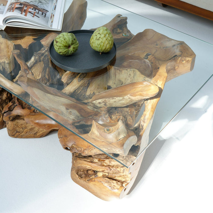 JAVA TEAK ROOT COFFEE TABLE