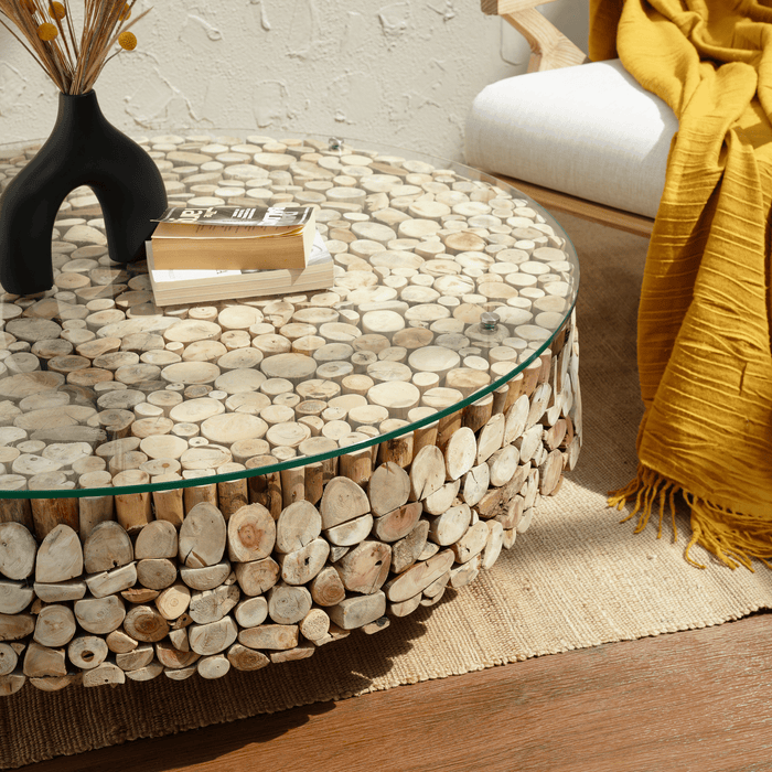 HAWAII ROUND COFFEE TABLE