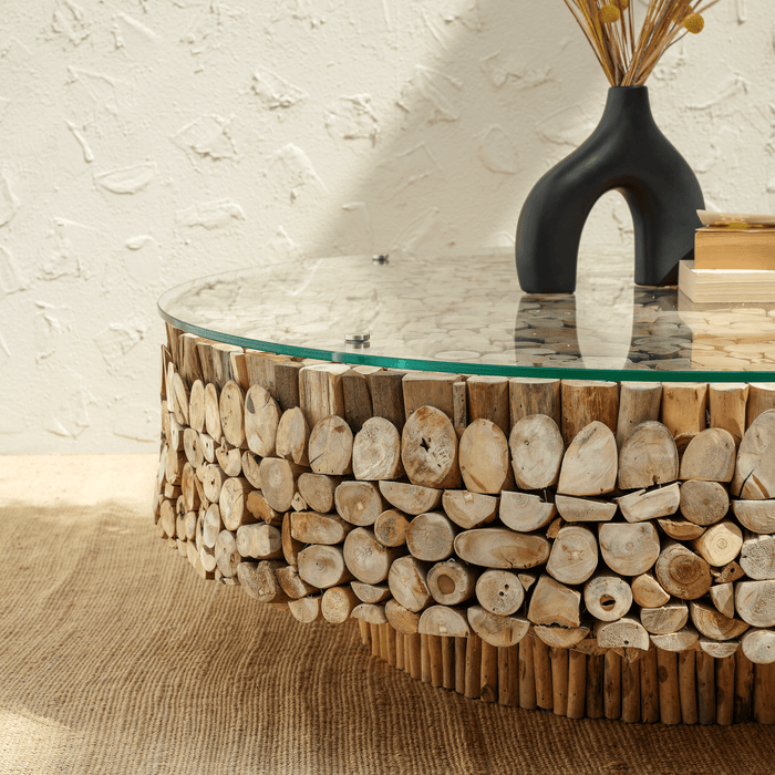 HAWAII ROUND COFFEE TABLE