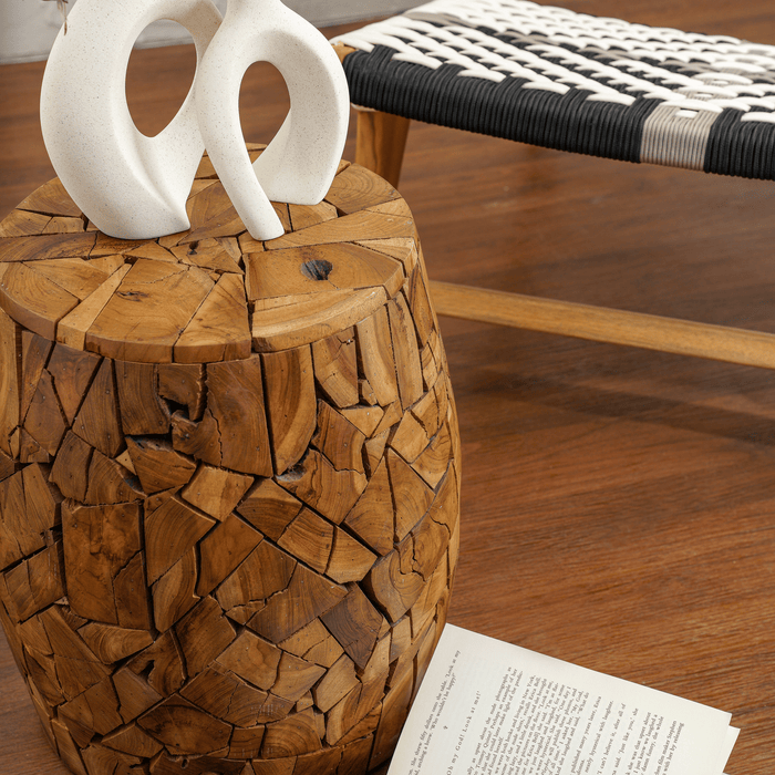 OVAL MOSAIC STOOL