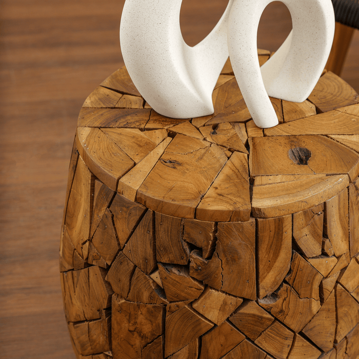 OVAL MOSAIC STOOL