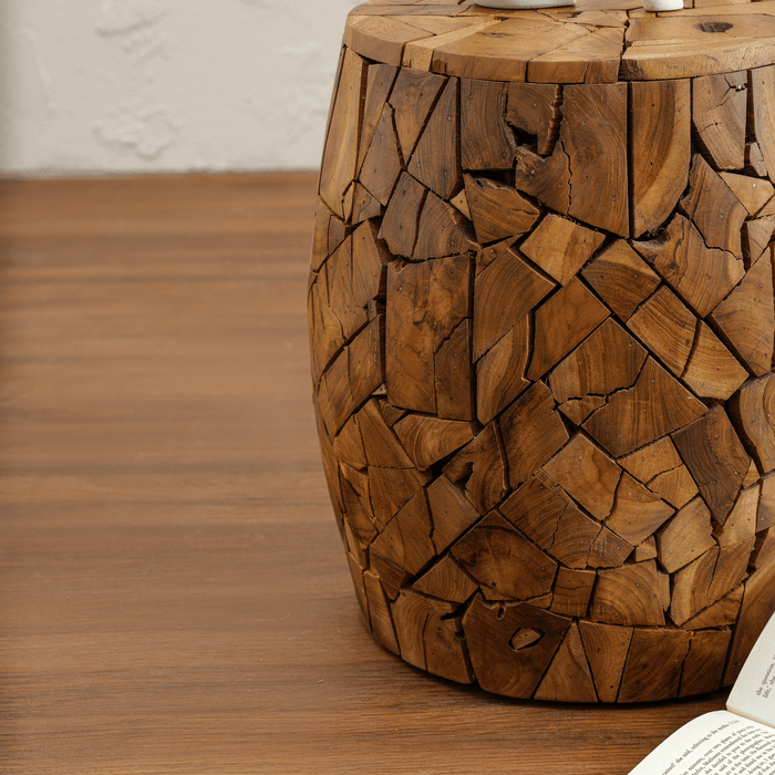 OVAL MOSAIC STOOL