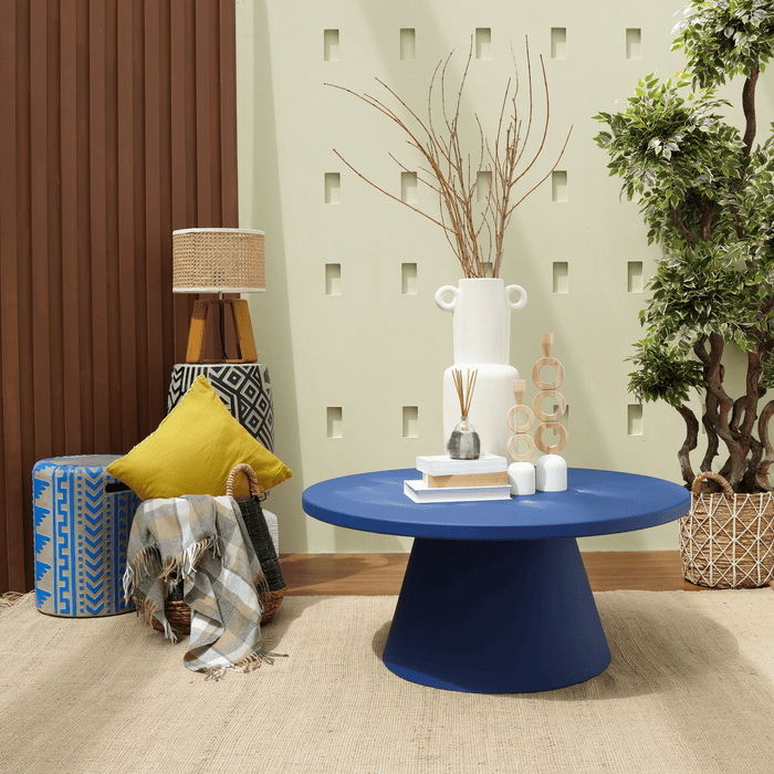 CHARLES ROUND COFFEE TABLE