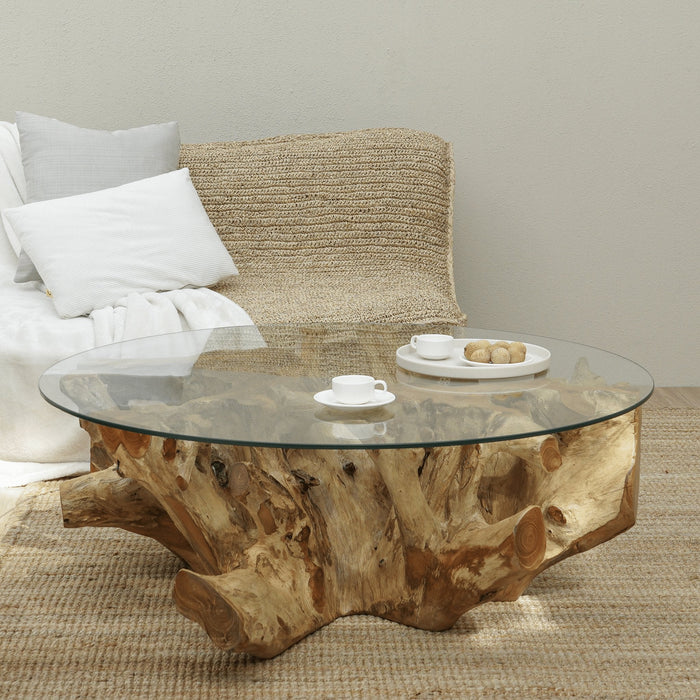 JAVA TEAK ROOT COFFEE TABLE