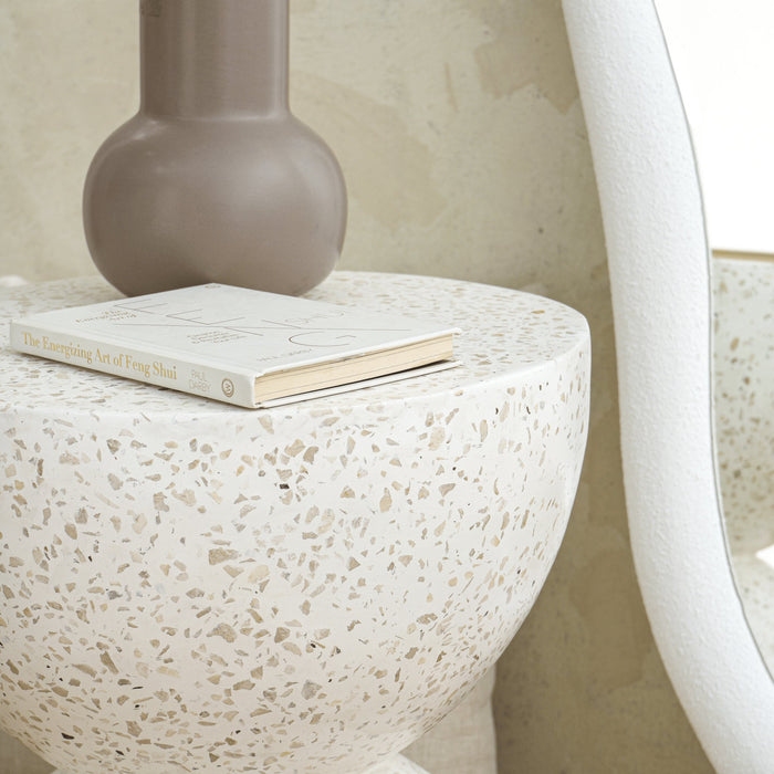 MICAH TERRAZZO SIDE TABLE
