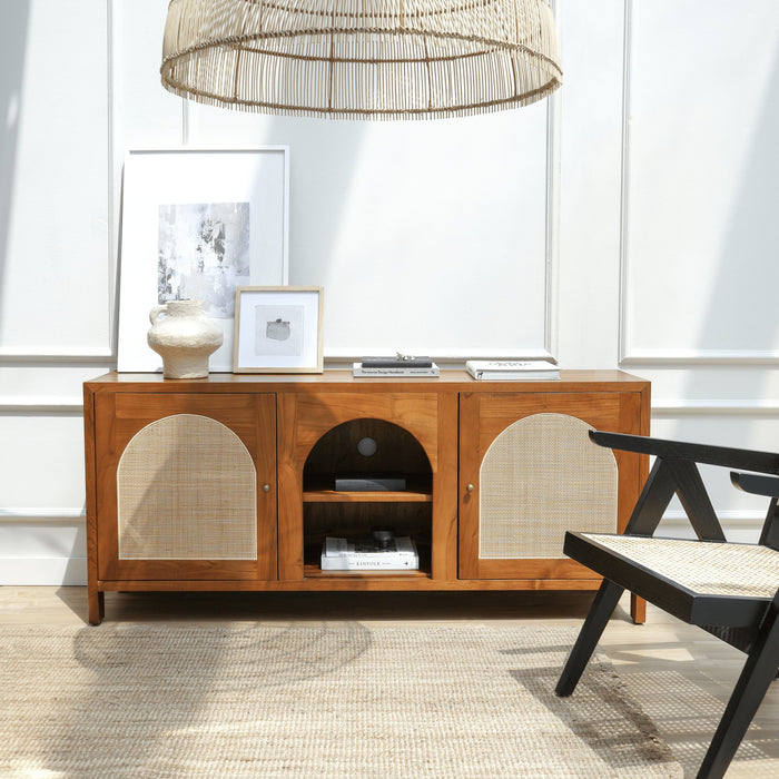 MEWAH RATTAN TV CONSOLE