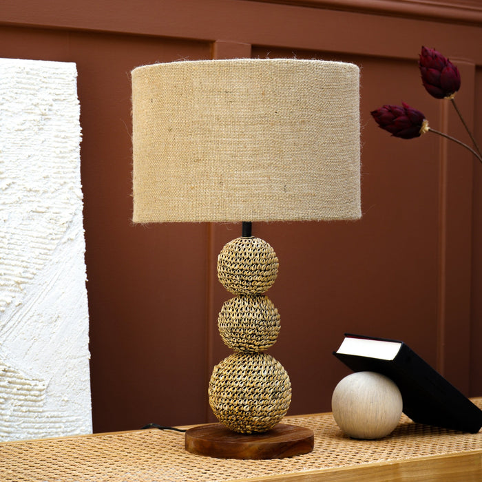 LETICIA SEASHELL TABLE LAMP