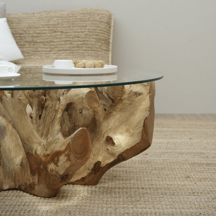 JAVA TEAK ROOT COFFEE TABLE