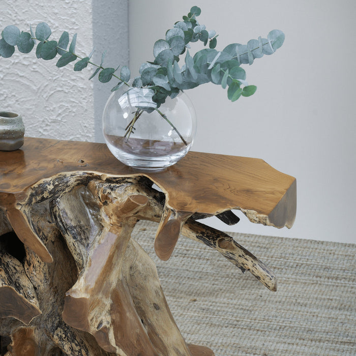JAVA TEAK ROOT CONSOLE
