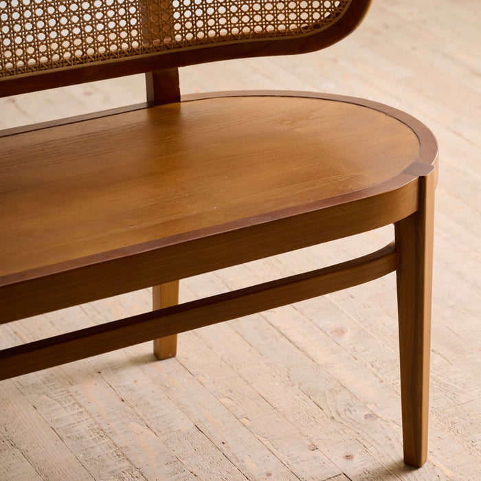 MAGDA RATTAN BENCH