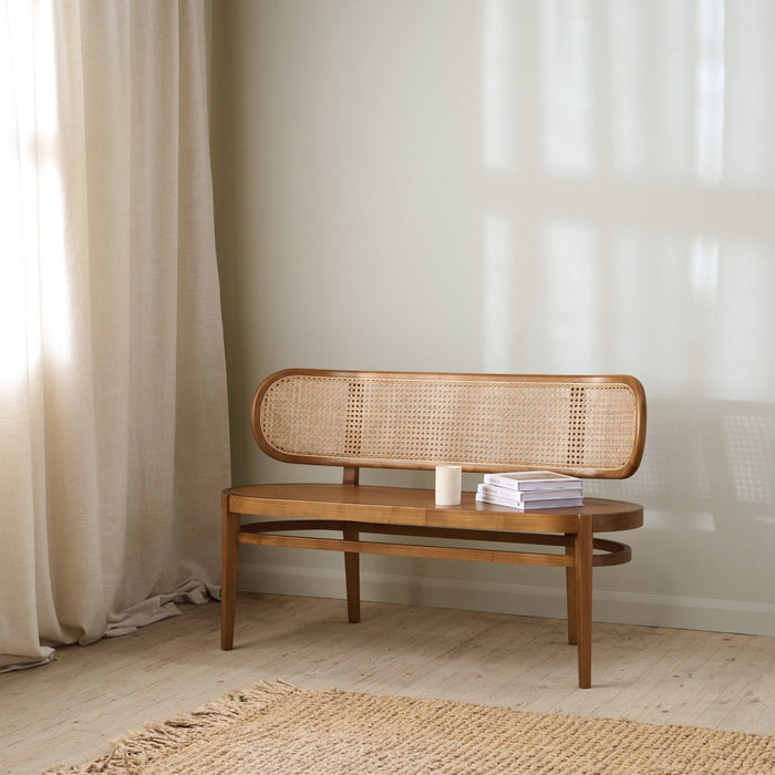 MAGDA RATTAN BENCH