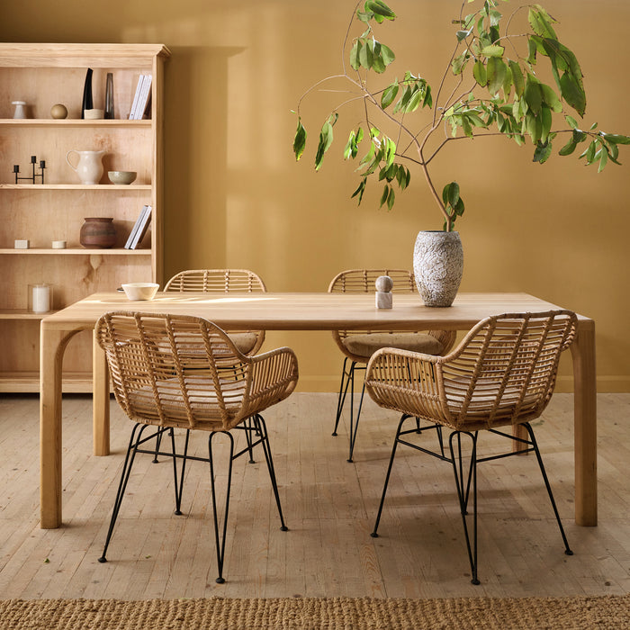 BEATRICE DINING CHAIR- NATURAL