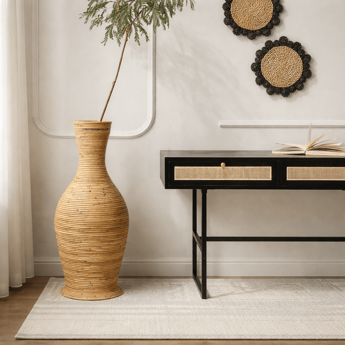 DINAR RATTAN VASE