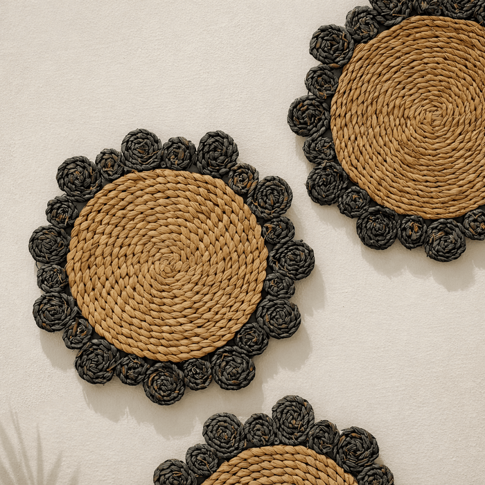 مفرش طاولة دائري من كارتيكا