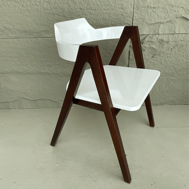 FREDDY DINING CHAIR WHITE