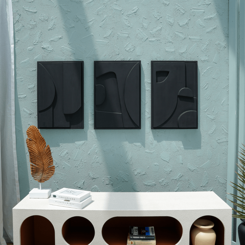 لوحة جدارية تجريدية من سينجا