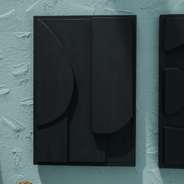 لوحة جدارية تجريدية من سينجا