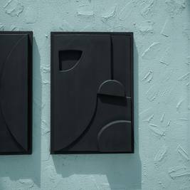 لوحة جدارية تجريدية من سينجا