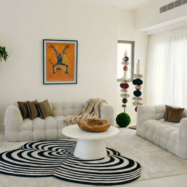 Ashley Cloud sofa, view 3