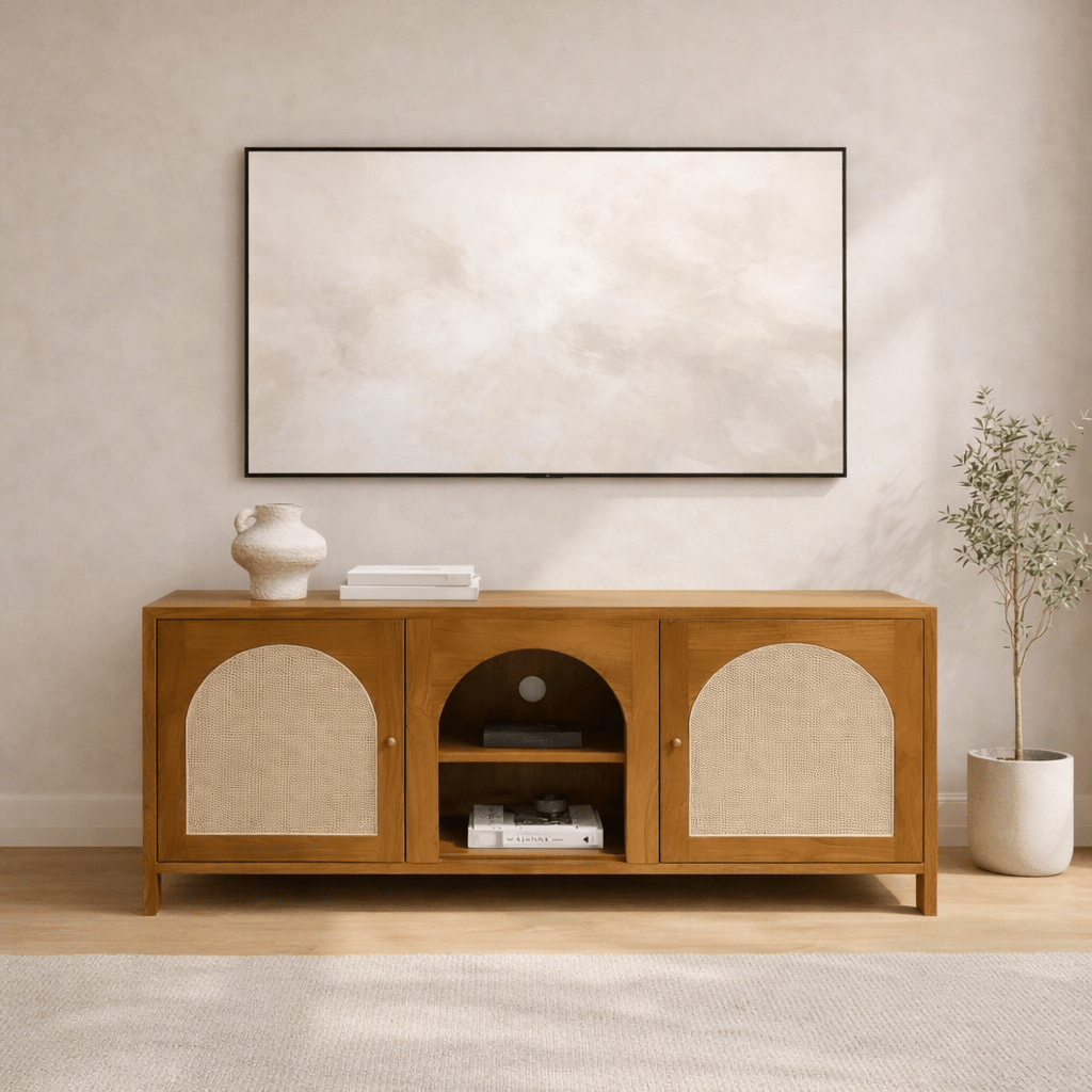 MEWAH RATTAN TV CONSOLE