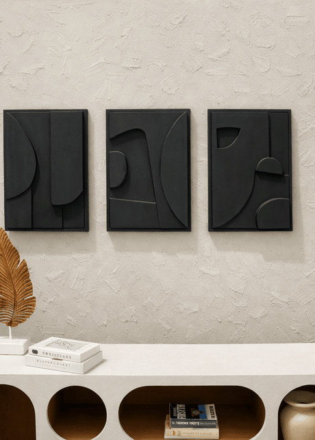 Senja abstract cement wall art