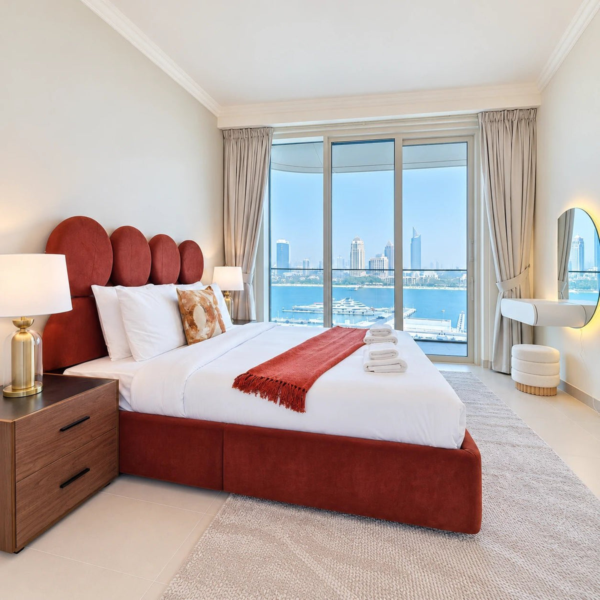 CAPRI HALO KING BED