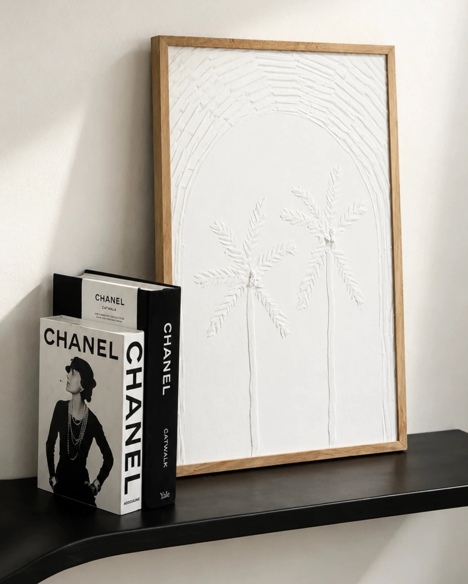 Embossed canvas texture art, view 4