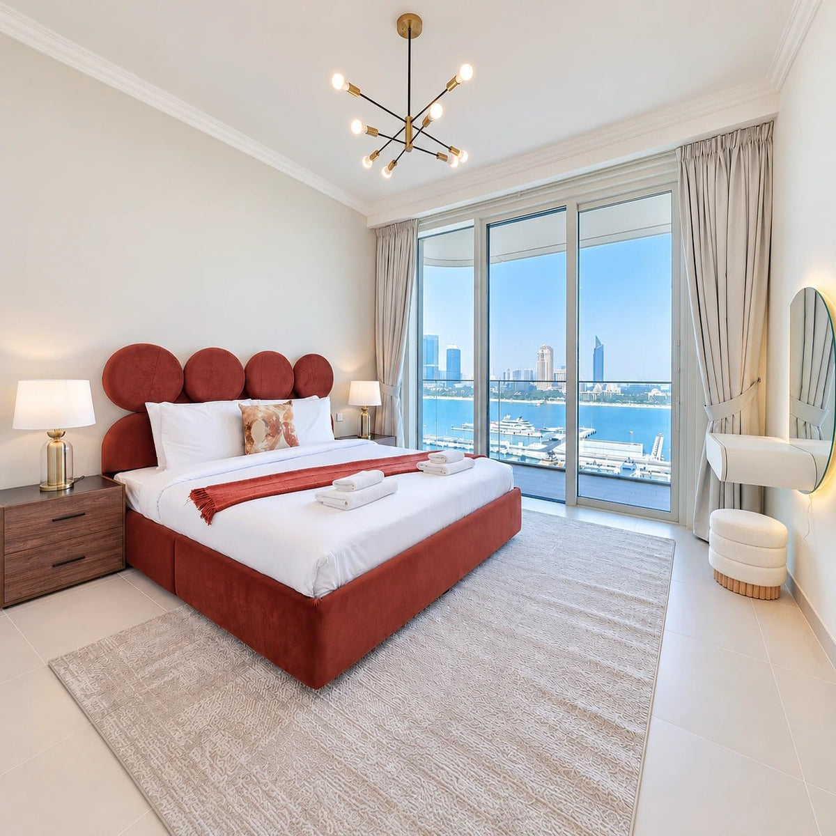 CAPRI HALO KING BED