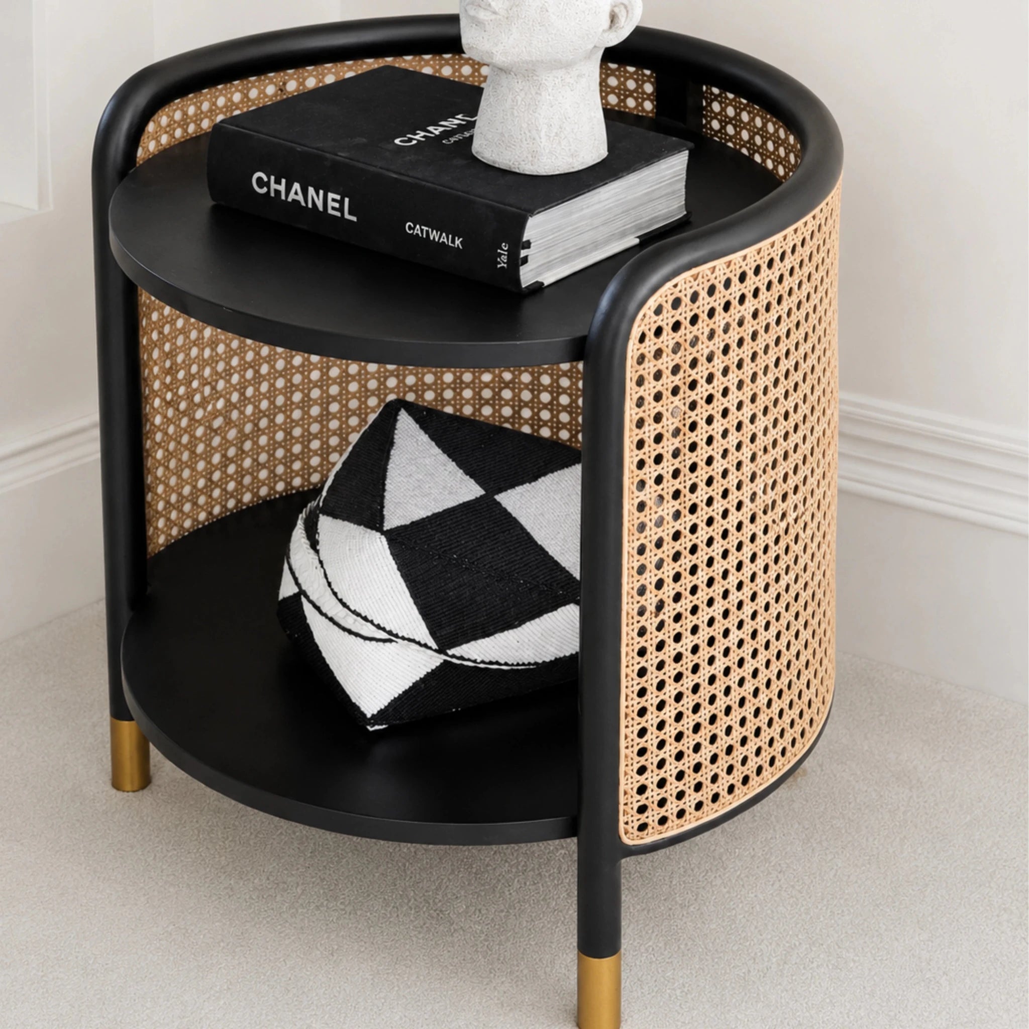 DEMI ROUND SIDE TABLE