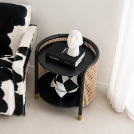 DEMI ROUND SIDE TABLE