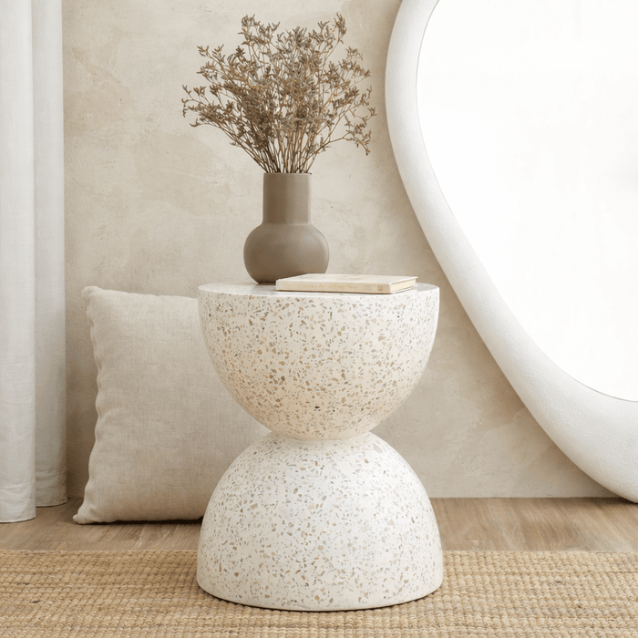 MICAH TERRAZZO SIDE TABLE