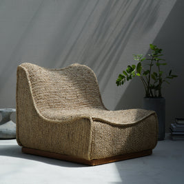 DIAZ PALM LEAF LOUNGE CHAIR