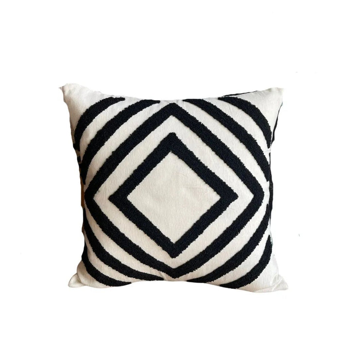 SQUARE TOWEL BLACK CUSHION