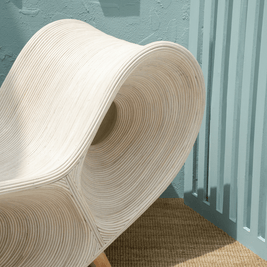 STRIPE LOUNGER CHAIR