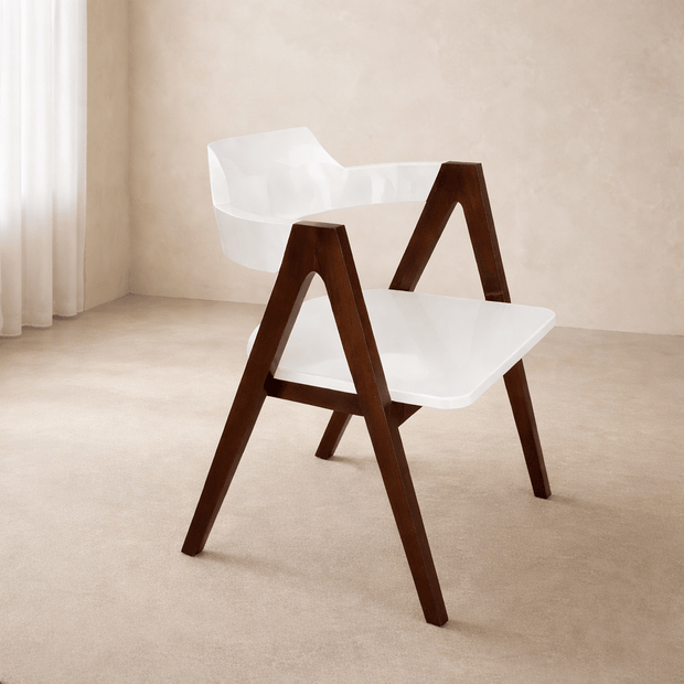 FREDDY DINING CHAIR WHITE