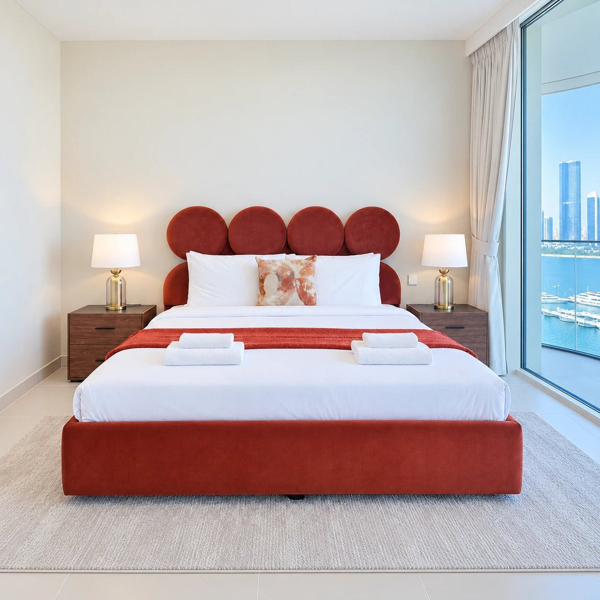 CAPRI HALO KING BED