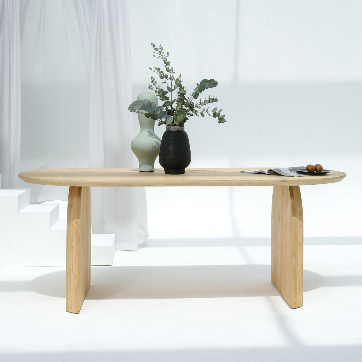 ANGELO WOOD DINING TABLE — Wood Culture
