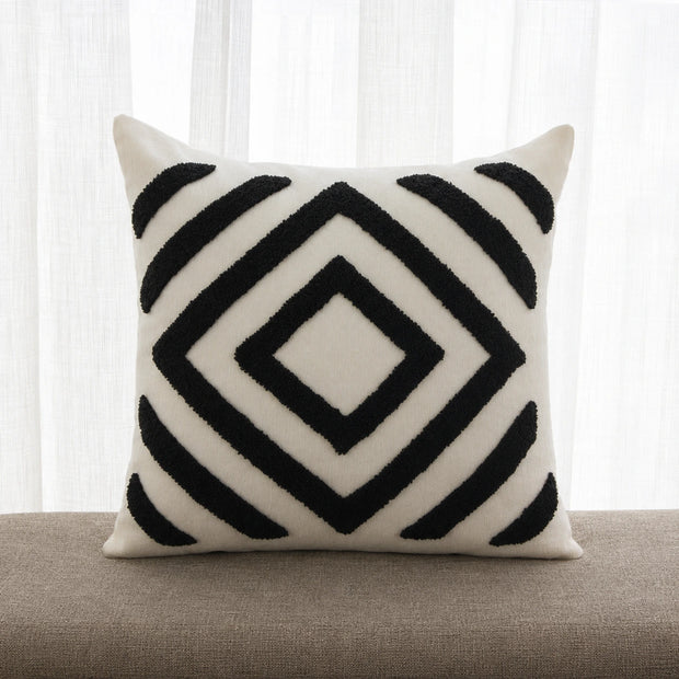 SQUARE TOWEL BLACK CUSHION