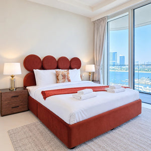 CAPRI HALO KING BED