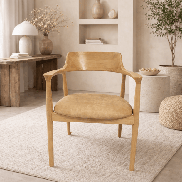 JONAH DINING CHAIR BEIGE