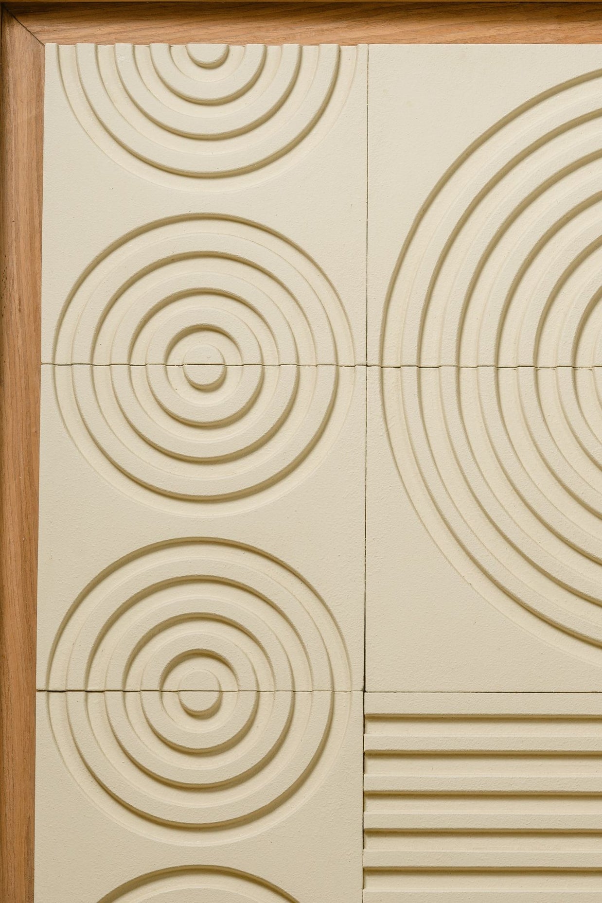 SAMUDRA RAKED TEXTURED WALL ART