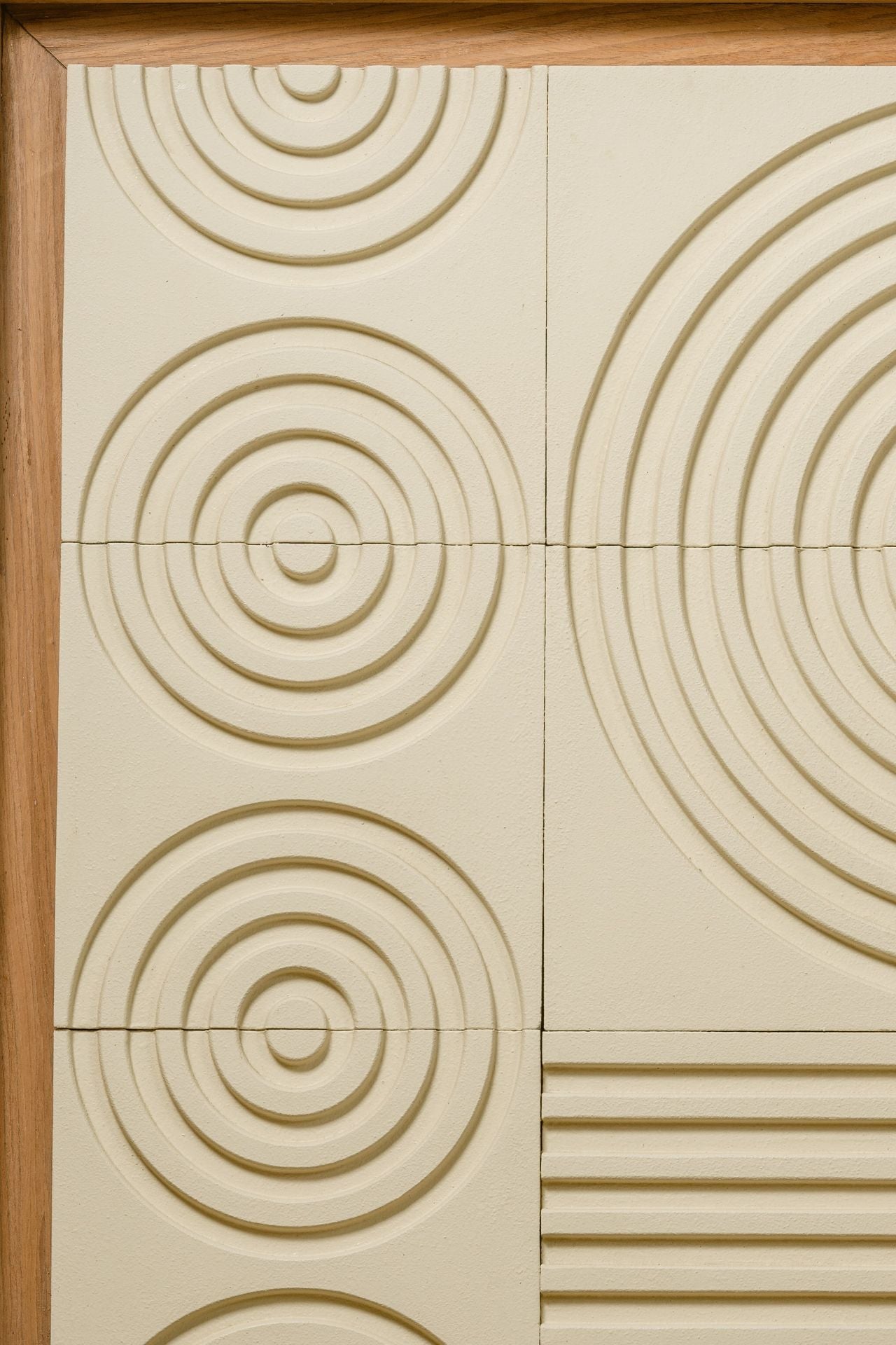 SAMUDRA RAKED TEXTURED WALL ART