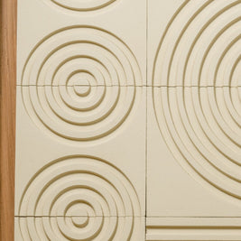 SAMUDRA RAKED TEXTURED WALL ART