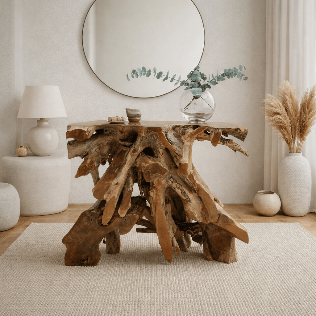 JAVA TEAK ROOT CONSOLE