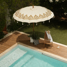 مظلة بالي مطبوعة