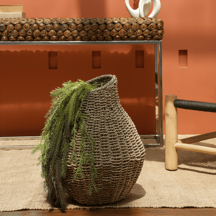 WOONEN VASE DECO