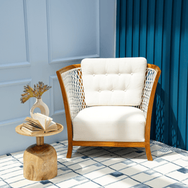 أريكة دوروثي وكرسي بذراعين